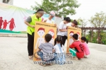 孩子们通过游戏了解基本生理知识。（张胜雄　摄） - Meizhou.Cn