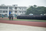 我院隆重举行新生军训阅警汇演暨开学典礼（图） - 广东警官学院