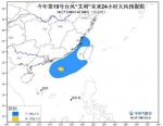 台风蓝色预警:受"艾利"影响 四省有暴雨大风 - Meizhou.Cn