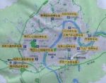 梅州城区城市公共停车场规划图局部。 - Meizhou.Cn