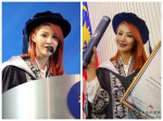 苏盈之成首个获博士学位的马来西亚世界小姐 - 新浪广东