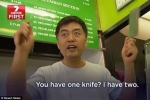 澳大利亚华裔老板被抢劫亮双刀：你一把刀我有两把 - News.Ycwb.Com