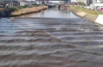 受地震影响，日本河水出现逆流异象。 - News.Timedg.Com