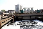 兴宁市海会印染厂超标排放的废水。 - Meizhou.Cn
