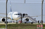 图为今年3月遭劫持的埃航客机。 - News.21cn.Com