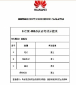 学子通过华为认证互联网专家（HCIE） - 广东科技学院