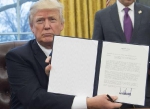 特朗普正式宣布美国退出TPP 称对美国工人是大好事 - News.Ycwb.Com