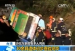 台湾旅游车肇事主因初步认定:过弯超速20公里 - Meizhou.Cn