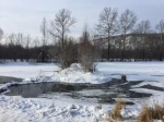 15日，内蒙古根河天寒地冻。（来源：微博@蒙古阿佳） - News.21cn.Com