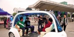 无人驾驶摆渡车国内首秀 服务型机器人亮相白云机场航站楼 - 广东大洋网