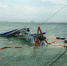 两船在广州港水域触碰致一船翻沉落水人员全获救 - 广东大洋网