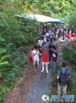 广州百名警察进山围剿 43人扔钱就跑 航拍现场图 - 广东电视网