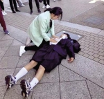 中国女护士日本旅游 果断出手救治日本女学生 - 广东电视网