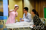 庆祝“5·12”国际护士节 白衣天使展示优秀护理技能 - Gd.People.Com.Cn