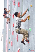 全运会群众比赛攀岩项目广东资格赛在大学城体育中心收官 - Southcn.Com