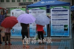 下雨天也挡不住市民了解爱眼知识 - Meizhou.Cn