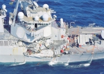 美军舰与菲货船相撞：发现失踪者遗体 将确认身份 - 广东电视网