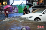 辽宁沈阳发布雷雨大风黄色预警 道路积水严重 - News.Ycwb.Com