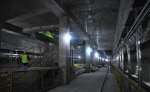 轨道10号线红土地站建设中。图片来自重庆轨道集团官方微博 - News.21cn.Com