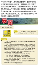广州多区暴雨黄色预警信号生效！ - 广东大洋网