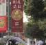 南城街头悬挂的创文标语 记者 陈栋 摄 - 新浪广东