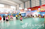 揭阳市运会竞技比赛最后一个项目羽毛球赛鸣金 - Southcn.Com