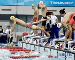（全运会）（1）游泳——浙港队获男子4x100米自由泳接力银牌 - Southcn.Com