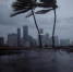当地时间9月10日，飓风“艾尔玛”前锋抵达美国佛罗里达州沿海地区。 - News.Ycwb.Com
