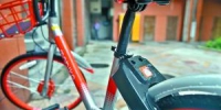 共享单车的二维码被损毁。（图文无关） - 新浪广东