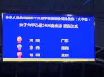 全国学生运动会，华师学子刘湘夺得两项冠军 - 华南师范大学