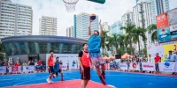 第六届“罗雪儿”杯深圳罗湖三人篮球赛开幕 - 体育局