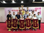 东莞厚街镇蝉联市击剑锦标赛团体总分第一名 - 体育局