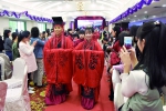 幸福！30对社工新人穿汉服办婚礼 - 广东大洋网