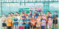 爱心捐助助力江门青少年网球运动推广 - 体育局