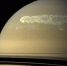 “卡西尼号”探测器拍摄到的土星最强烈风暴 图片来源：美国航空航空局（NASA） - 新浪广东