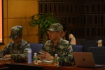国旗护卫队副队长陈晓迪发言 - 华南师范大学