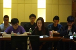 体育科学学院学生代表沈嘉文发言 - 华南师范大学