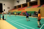 我院与在莞媒体羽毛球团体友谊赛举行 - 广东科技学院