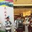富有特色的香港警察乐队首次来到广东惠州参加大型“见·识香港”综合展览。　宋秀杰　摄 - 新浪广东
