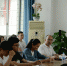 院长助理曹文文与管理系学生进行座谈交流 - 广东科技学院