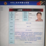 　　假通缉令。上海静安公安分局供图 - 新浪广东