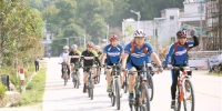 紫金昨举办超百公里骑行活动 500余名骑行者参加 - 广东大洋网