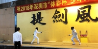 2018深圳市少年儿童锦标赛击剑比赛落幕 - 体育局