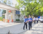 揭阳市榕城区执法队员对考场周边环境进行整治 - 新浪广东