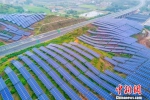 梅州五华县惠农新能源有限公司30MWp地面光伏项目基地。程景伟 摄 - 新浪广东