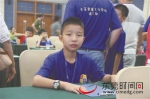 ▲8月10日，熊俊淇参加全国青少年数独比赛 - 新浪广东