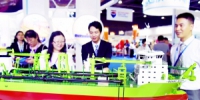 来国际海事展 看实物船模型 - 广东大洋网