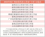 广州评选十佳“2018年度党代表工作室示范点” - 广东大洋网