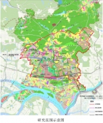 图为“广州科学城提升规划设计国际竞赛（交通提升规划）招标公告”中的广州科学城规划图 - 广东大洋网