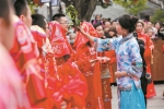 沙湾古镇举行岭南传统集体婚礼 - 广东大洋网